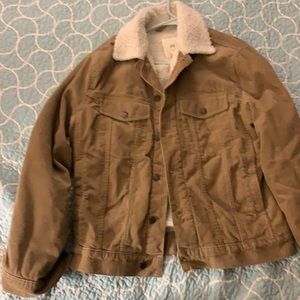 Cozy shearling jacket - very sharp like new -H&M